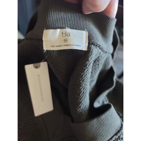 Anthropologie T.La Zuri Sweatshirt - New - XL - Picture 7 of 9